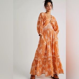 Free people golden hour maxi dress